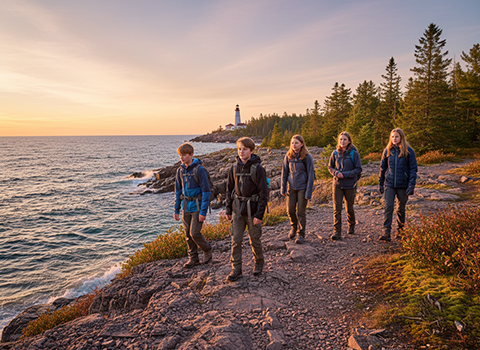 Split Rock Lighthouse State Park Coastal Trail